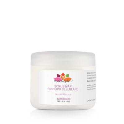 SCRUB PER  MANI NOCCIOLI ALBICOCCA 250 ML