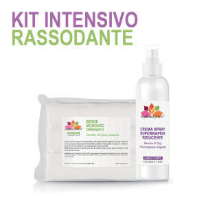 KIT CORPO INTENSIVO RASSODANTE - BENDE E CREMA ESTETICA