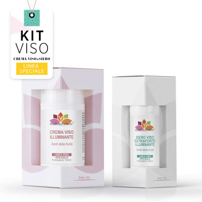 KIT VISO ILLUMINANTE ACIDI DELLA FRUTTA