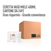 CERETTA MIELE VASO 400 ML- CONFEZIONE DA 24 PEZZI