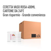 CERETTA ROSA VASO 400 ML- CONFEZIONE DA 24 PEZZI