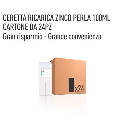 CERETTA ZINCO PERLA RICARICA 100 ML- CONFEZIONE DA 24 PEZZI