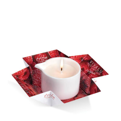 CANDELA DA MASSAGGIO LAMPONE 
